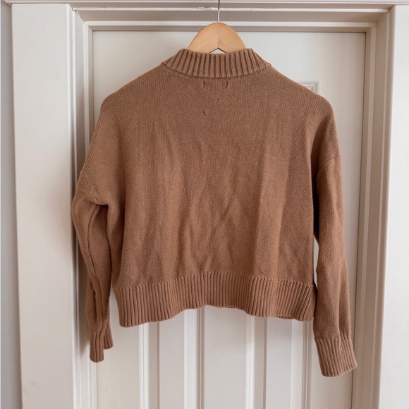 Quince Camel Button-Up Cardigan - Picture 3 of 3